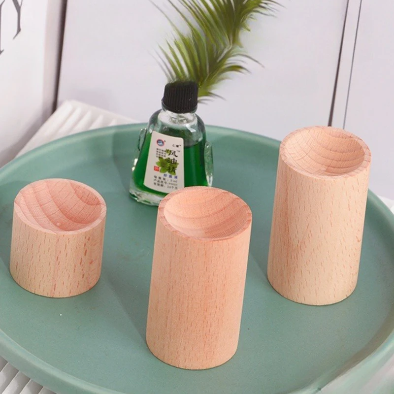 Creative Indoor Aromatherapy Essential Oil Diffuser Decoration Car Diffuser Wood Block Fragrance Wooden Diffuser Ornaments