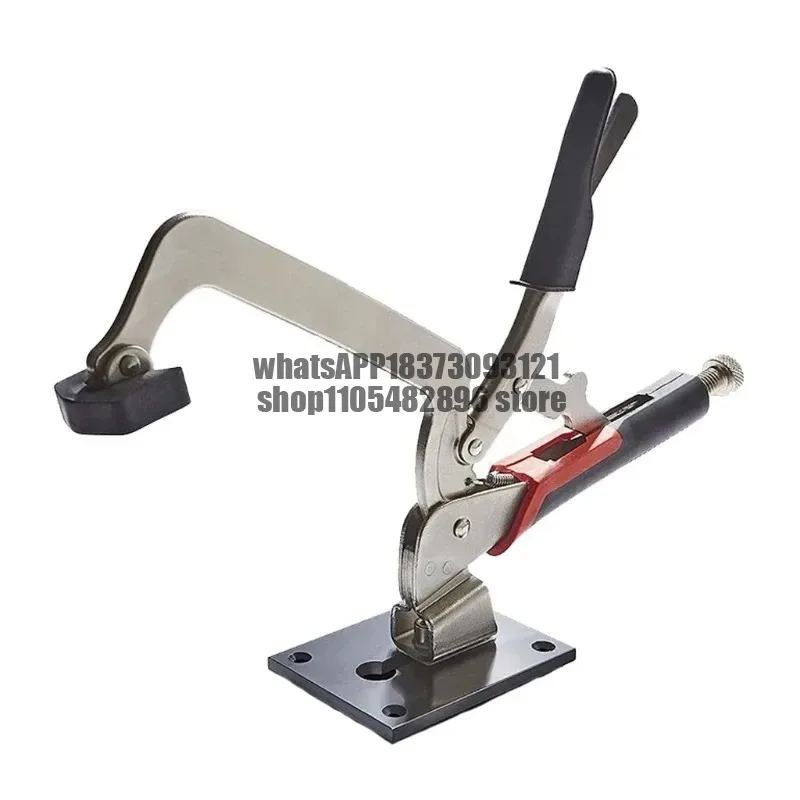 Woodworking Adjustable Rotary Carpentry Fixing Clamp 75mm/150mm High Clamping Force 360° Rotation Fits 8.3mm T Track