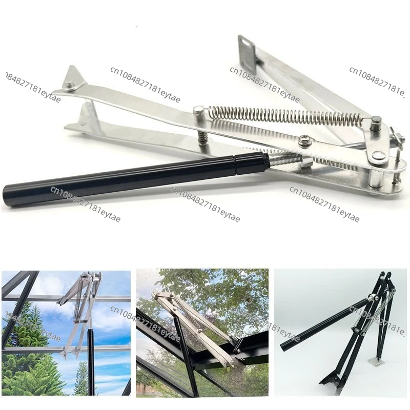 Greenhouse Thermal Ventilation Window Opener, Greenhouse Window Opener, All-aluminum Double Spring