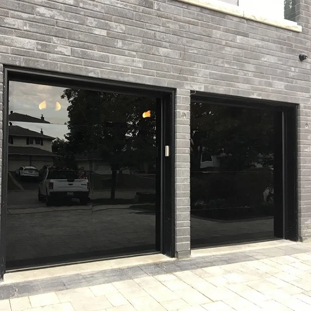 Customized modern minimalist style garage door, supplied for large-scale projects, with maximum discount on prices