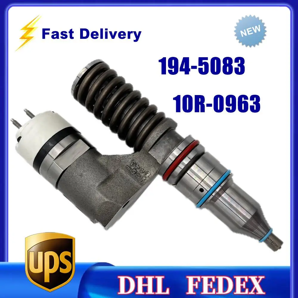 

194-5083 Fuel Injector 1945083 10R-0963 For Caterpillar CAT Engine C10 C12 345B