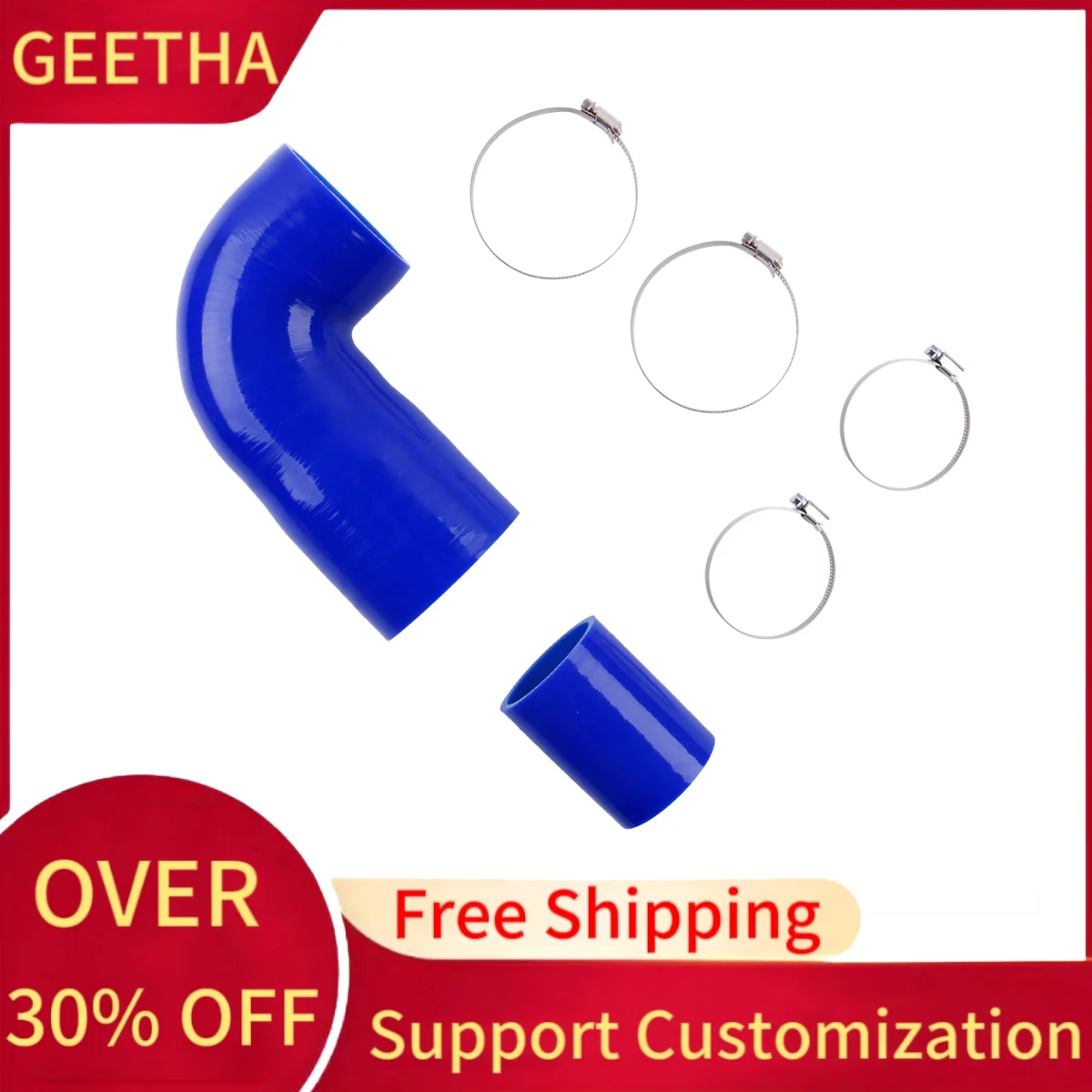 

Fit For BMW M140i B58 INDUCTION SILICONE HOSE M240i 340i 440i With Clamps
