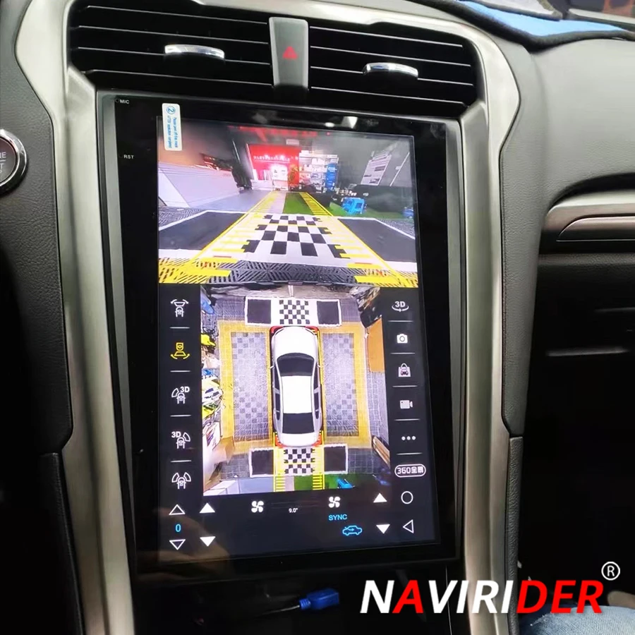 Android 15 Vertical Screen For Mondeo Fusion MK5 2013-2020 Car Radio Multimedia Video Player Tape Recorder AUTO Climate ONLY