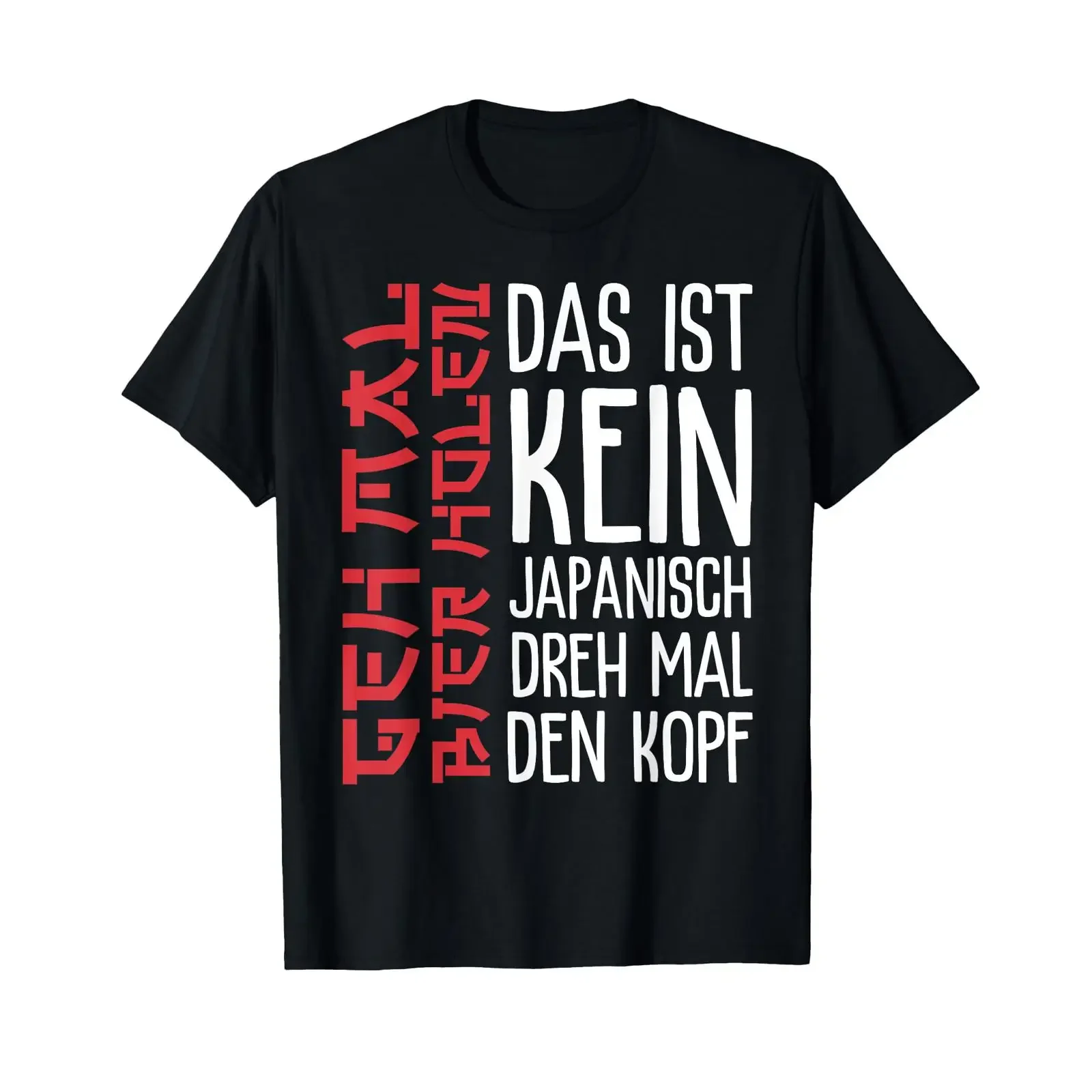 T-Shirt mit deutschem Text: „Das ist kein japanisches Geh mal Bier Holen Party“-Design, Vintage, gewaschen, Designerkleidung, Streetwear