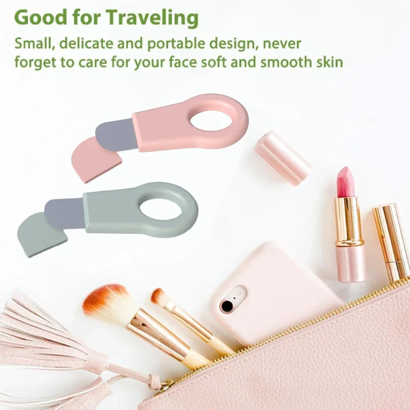 Spatule à points noirs Portable, nettoyeur de pores, élimination sûre des points noirs, exfoliant, nettoyage en profondeur, Mini dispositif de beauté, outil de soins de la peau