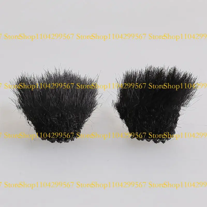 

CS1W 2Pcs Artificial Furs Wind Screen Furry Sleeve for Hero9 8 Sports Camera