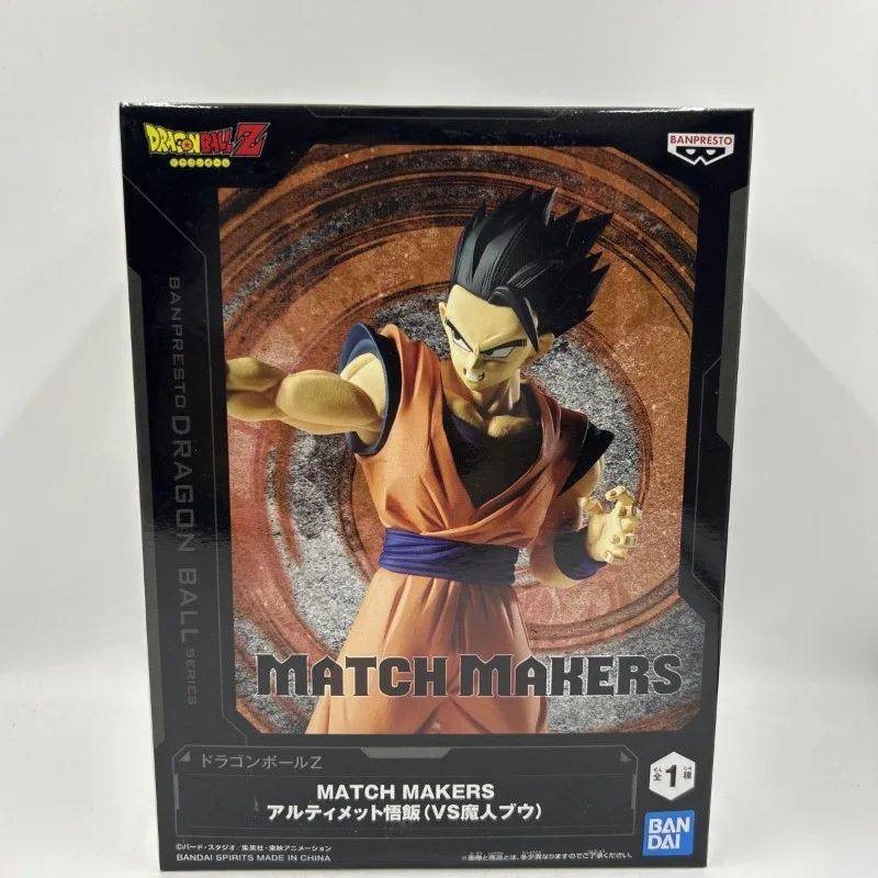 Bandai In Voorraad BANPRESTO Anime Dragon Ball Z Figuur MATCH MAKERS Majin Buu Son Gohan Actiefiguren Model Speelgoed DT