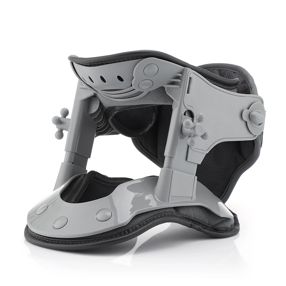Traction cervicale du cou, chauffage réglable, soutien cervical, Correction de la Posture, civière, écarteur du cou pour enfants et adultes
