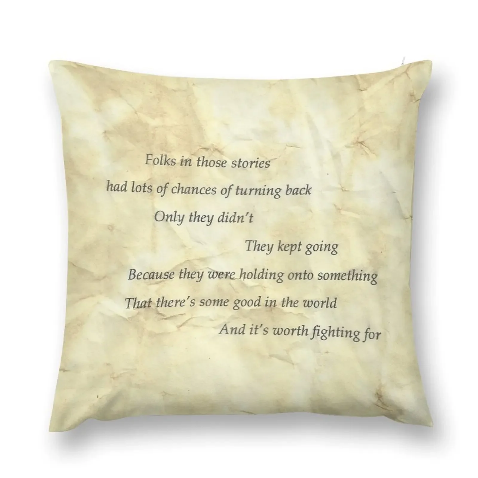 samwise the brave speaks Throw Pillow Christmas Covers For Cushions christmas pillowcases Decorative pillow case pillow