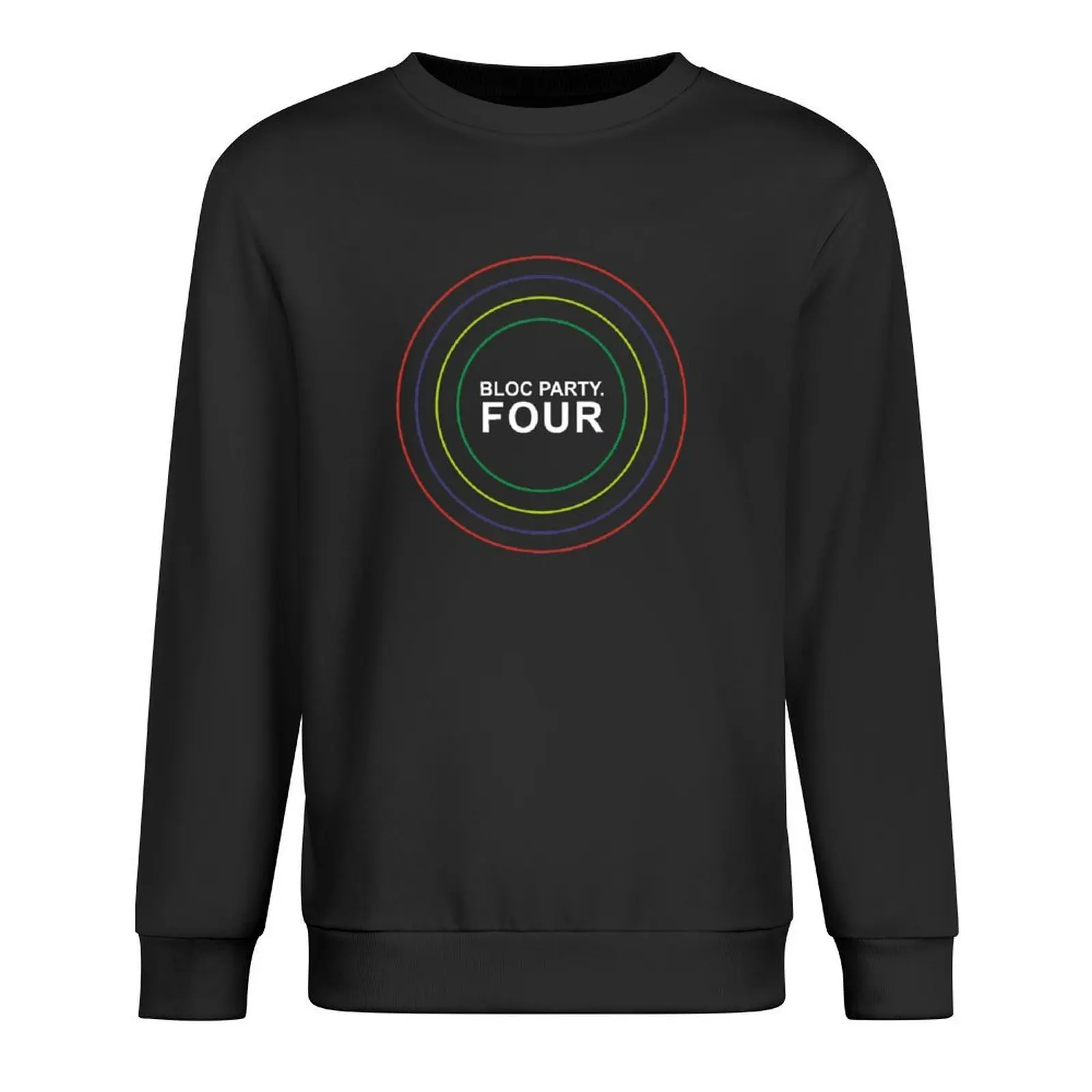 

Bloc Party Four Pullover aesthetic clothing men's clothing mens clothing blouse men sweatshirt