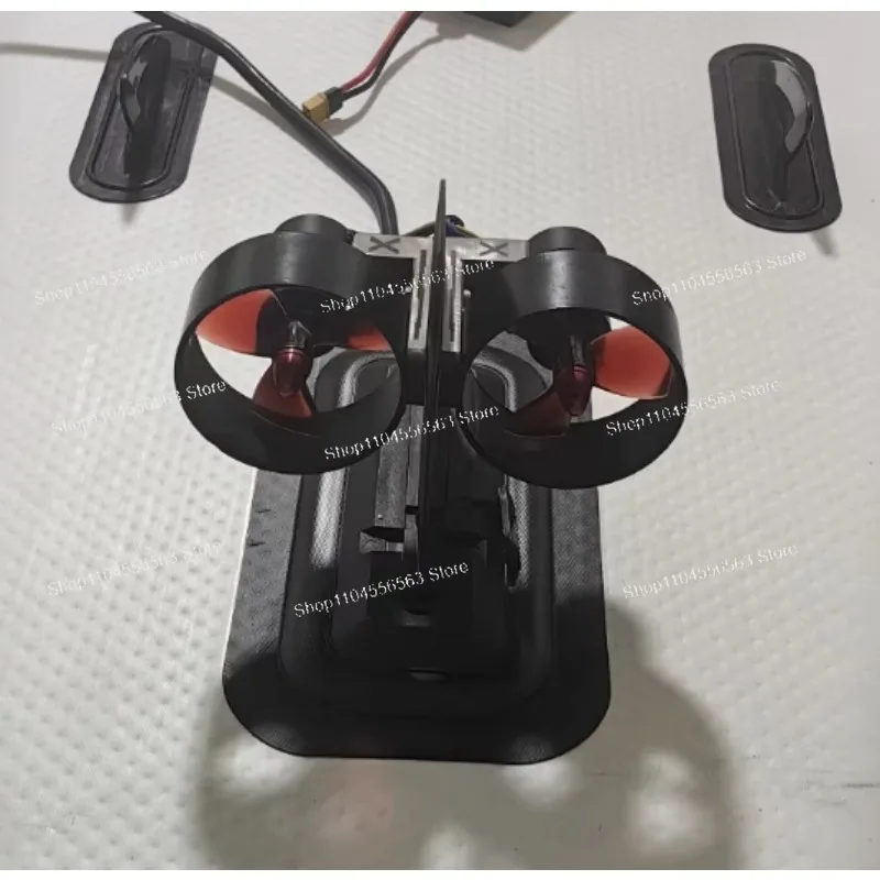 600W 12-24V dual-motor underwater propeller, brushless electric fin-type fishing device