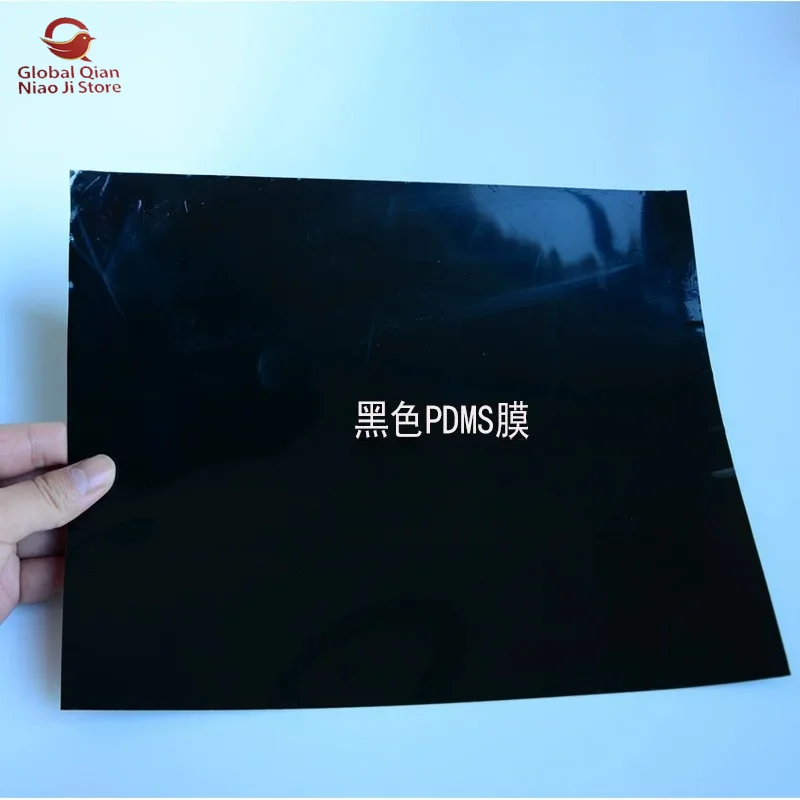 Custom PDMS film, custom fiber cylindrical irregular transparent mold products, fabrication of functional PDMS membrane