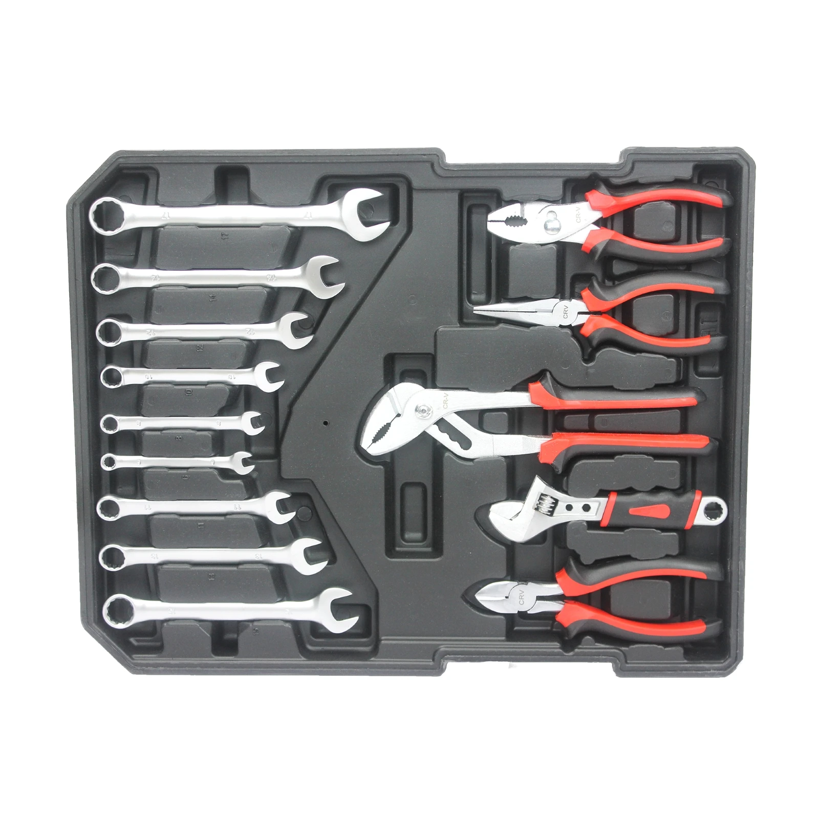 899 Piece Tool Set,Home Tool Kit with Rolling Toolbox,Complete Toolbox Set Hand Tool Set with Toolbox,Auto Repair Tool Set,White