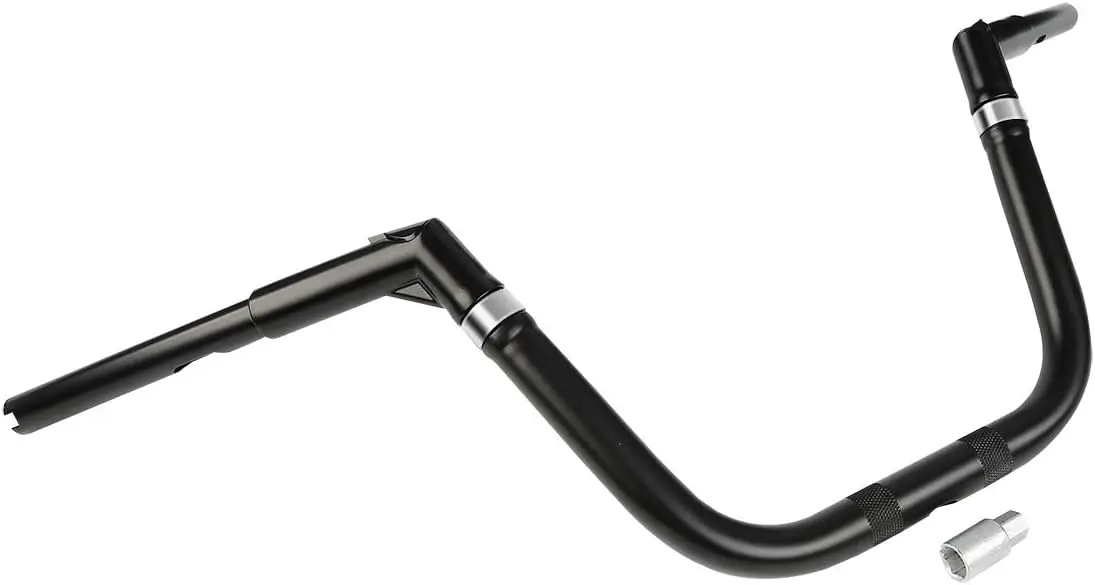 

10" Rise 1 1/4"Handlebar Fit for Harley 2012-2016 FLD 2013-2017 FXDB and 2000-2017 FLSTC FLSTF FLSTFB FXST FXSTB FXSTC FXSTD and