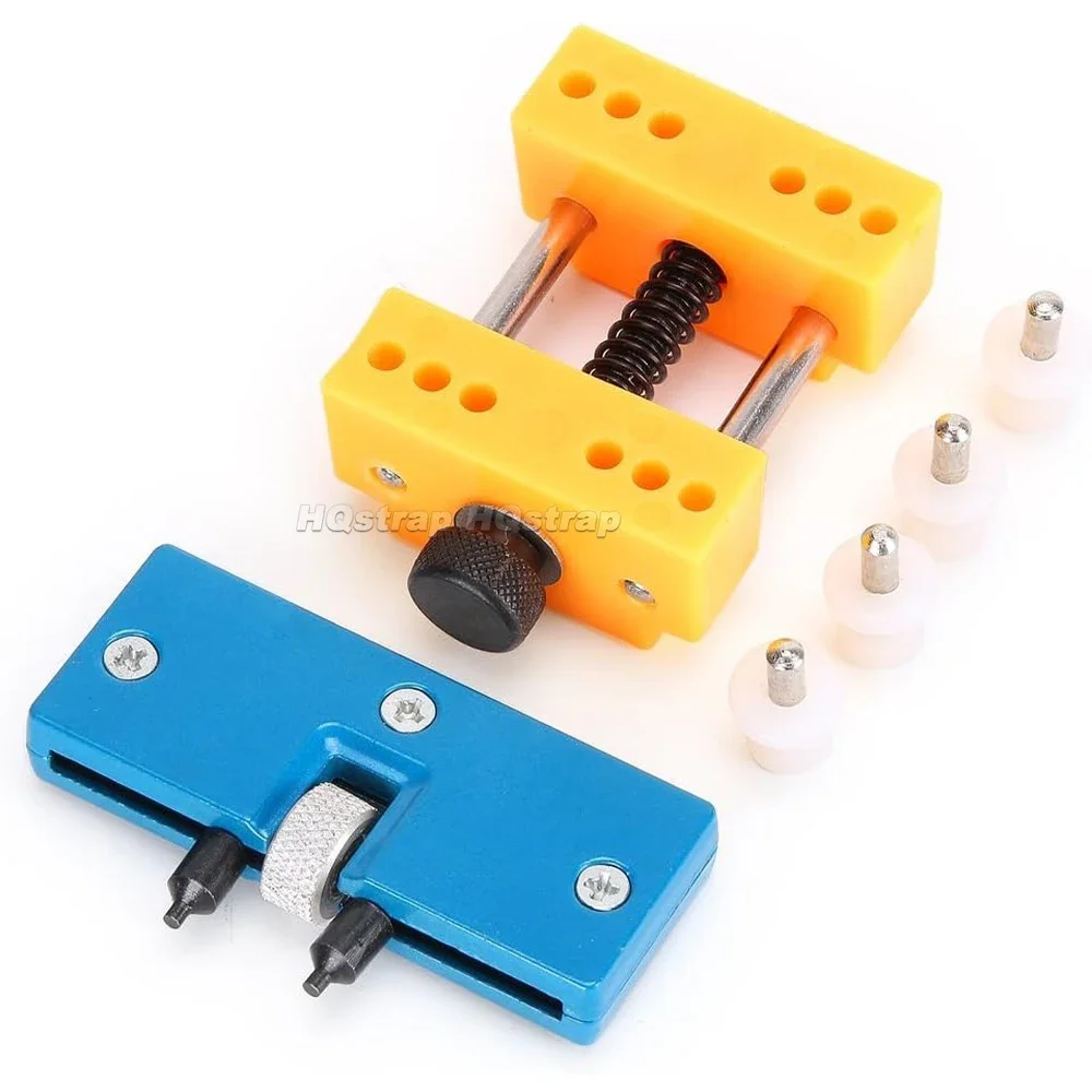 Watch Back Removal Tool Adjustable Opener Backcase Remover Watch Case Back Openers Repair Remover Holder Watch Repair Tool Set