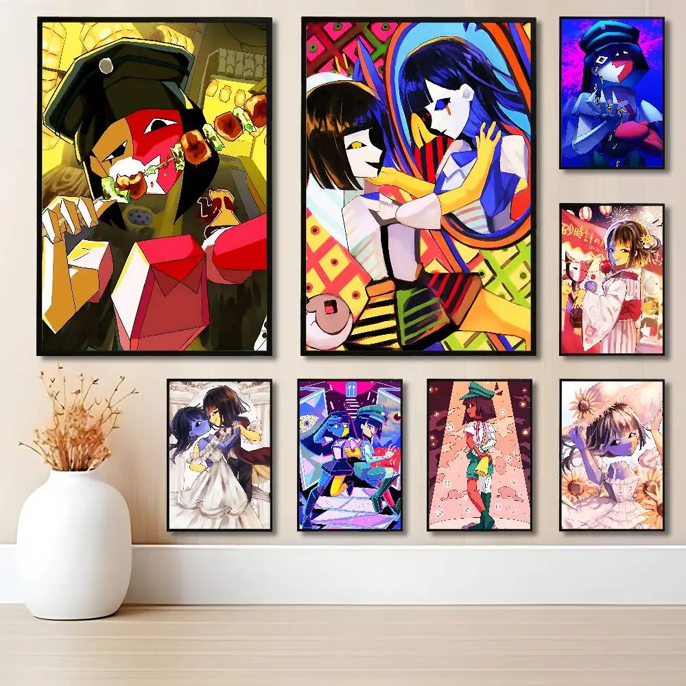 

J-Joel G-Guerra Ena Poster Fancy Wall Sticker for Living room bar retro decorative painting room