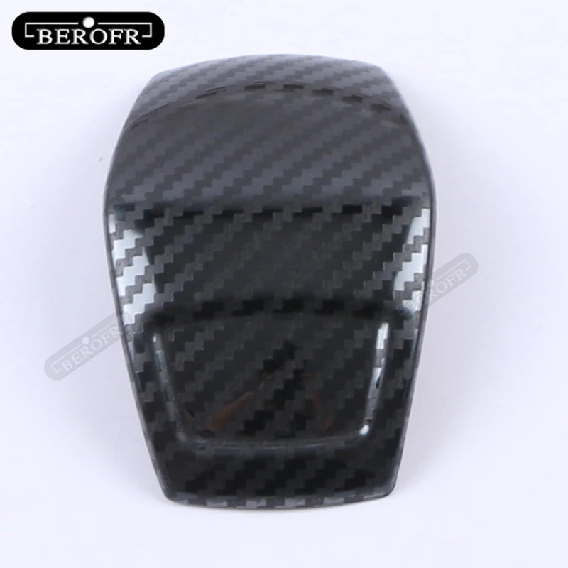 For KAMIQ GT 2020 Car Gear Head Shift Knob Handle Cover Trim Sticker Shift head cover Carbon fibre