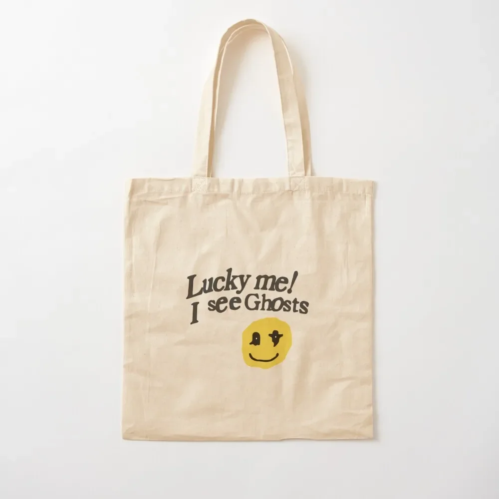 

Kids See Ghosts Tote Bag Women's shopping bag Gift bag cute pouch tote men