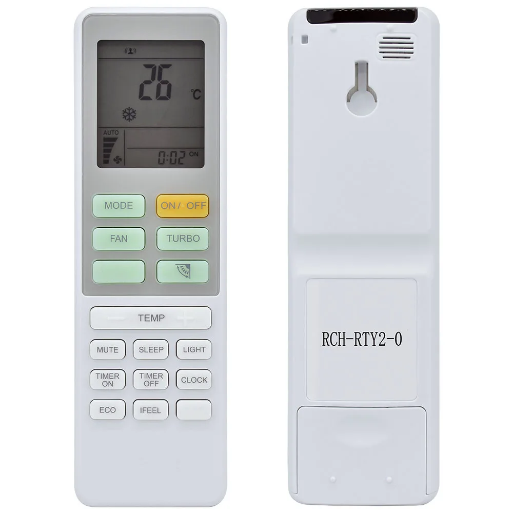 New Original RCH-RTY2-0 For Dzitsu Air Conditioner Backlight AC Remote Control With Heating Function