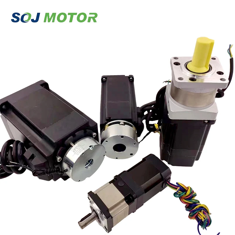 57mmブラシレスDCモーター、ウォームギアボックス付き、中国供給モーター、24V 48V永久磁石、家電、ファン、ボート、電気自動車用