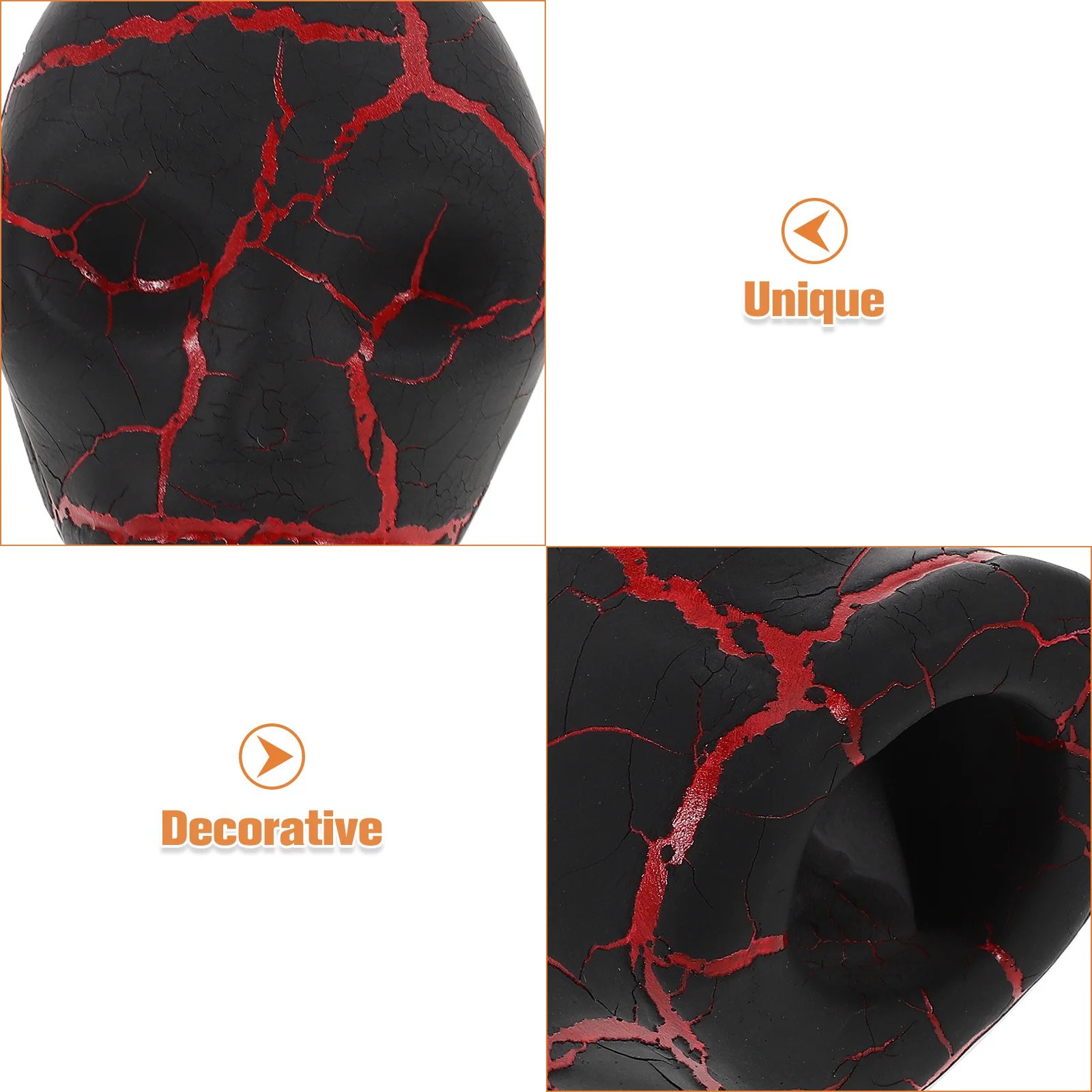 Death Whistle Skull Design Loud Scary Sound Maker for Halloween Cosplay Survival Emergency Camping Spooky Party Favor Gag Gift