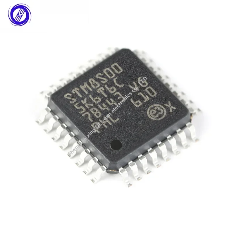 10 قطعة الأصلي حقيقية STM8S005K6T6C LQFP-32 16 ميجا هرتز/32 كيلو بايت ذاكرة فلاش/8 بت متحكم MCU #3