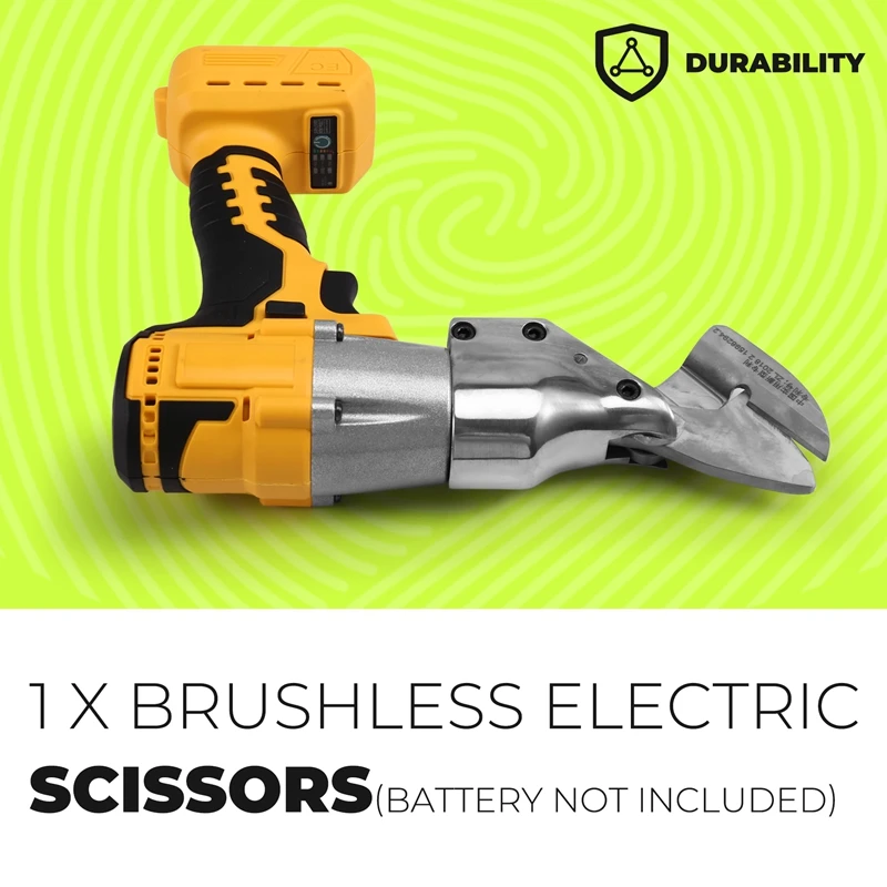 

Brushless Electric Scissors 500W Cordless Electric Scissors Iron Scissor Metal Cutting Tools for 20V Battery-A13G
