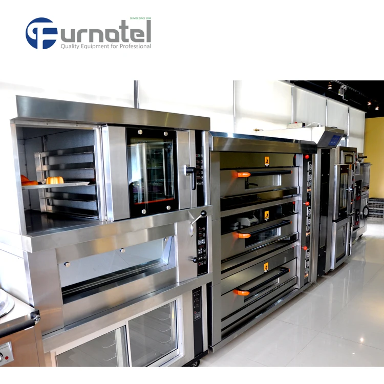 Forno per Snack per Pizza commerciale da appoggio a due piani elettrico con due camere indipendenti