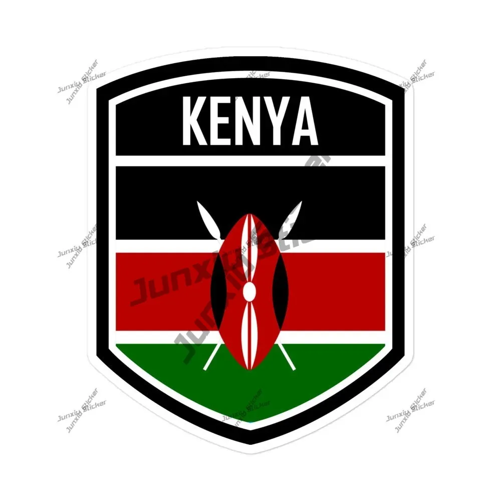 

Add Some Kenyan Spirit To Your Gear With Kenya Flag Emblem Stickers Decoration For Bumper Bodywork Cover Scratches Exterior Deco