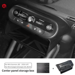 Central Control Panel Storage Box For BMW MINI Cooper E SE J01 EV Aceman J05 Car Interior Storage Box Accessories
