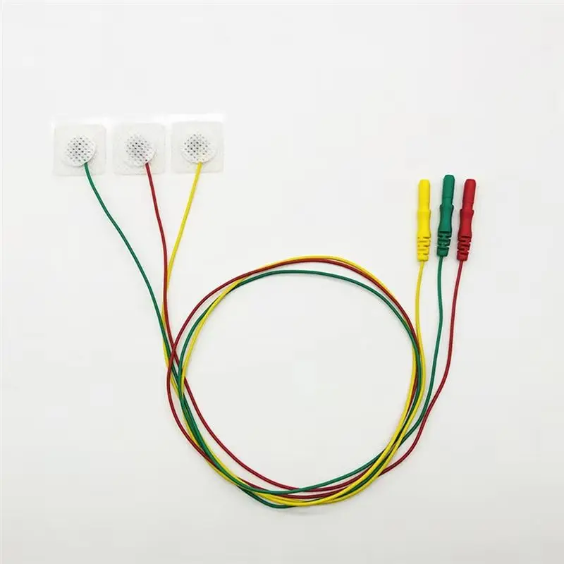 AEF7-Disposable Electrode Patch With Wire DIN Electrode Cable With 3 Lead