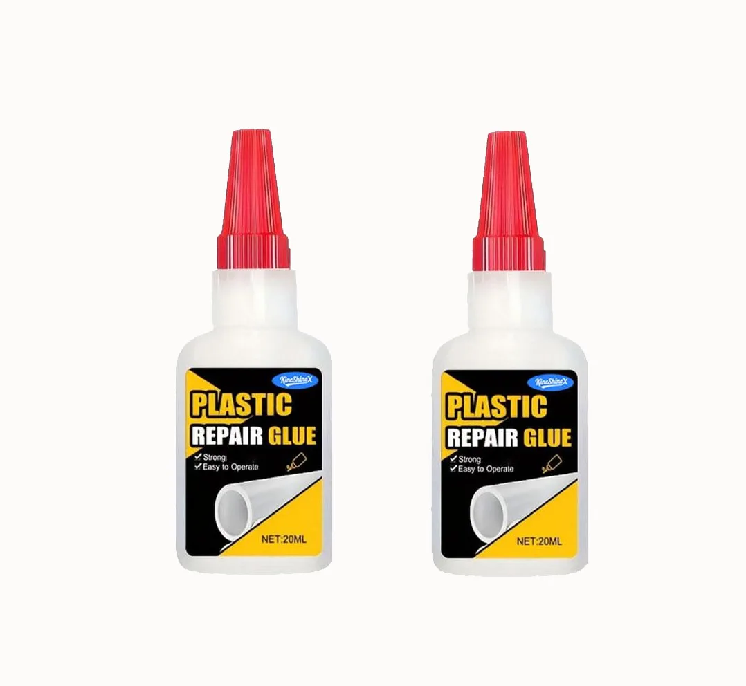 Automotive Bumper Plastic Adhesive - Crack and Gap, Impact Damage Repair Adhesive - No Welding Repair Required
