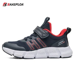 Baasploa Kids Running Shoes New Arrival Sport Shoes for Boys Girls New Mesh Breathable Casual Sneakers Non-Slip