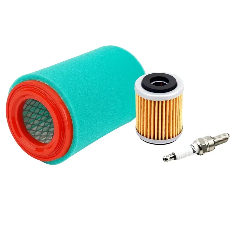 

250400 Air Filter Oil Filter Spark Set for ATV Models 1999 YFM250X 2000 YFM400F Engine Airflow Improvement Kit
