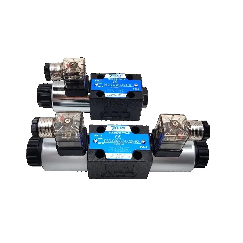 7OCEAN صمام الملف اللولبي لسبعة المحيط DSV/DSD-G02-2C-DC24- 90/82/72/-A220 6C 8C 2A