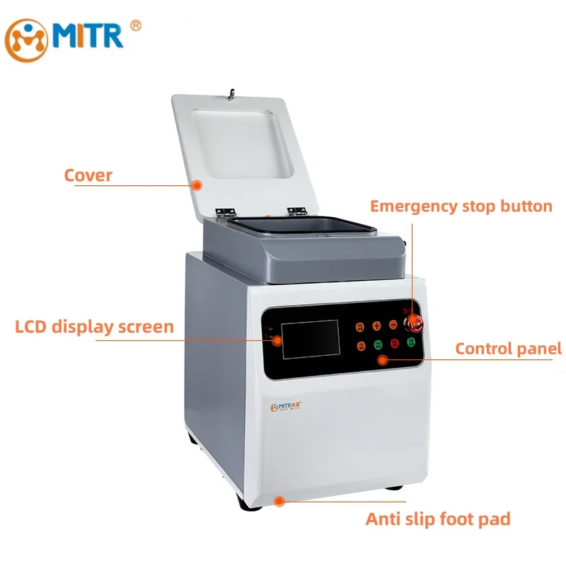 مختبر متعدد عينات مناديل طحن الخالط مطحنة الأنسجة عالية الإنتاجية #5