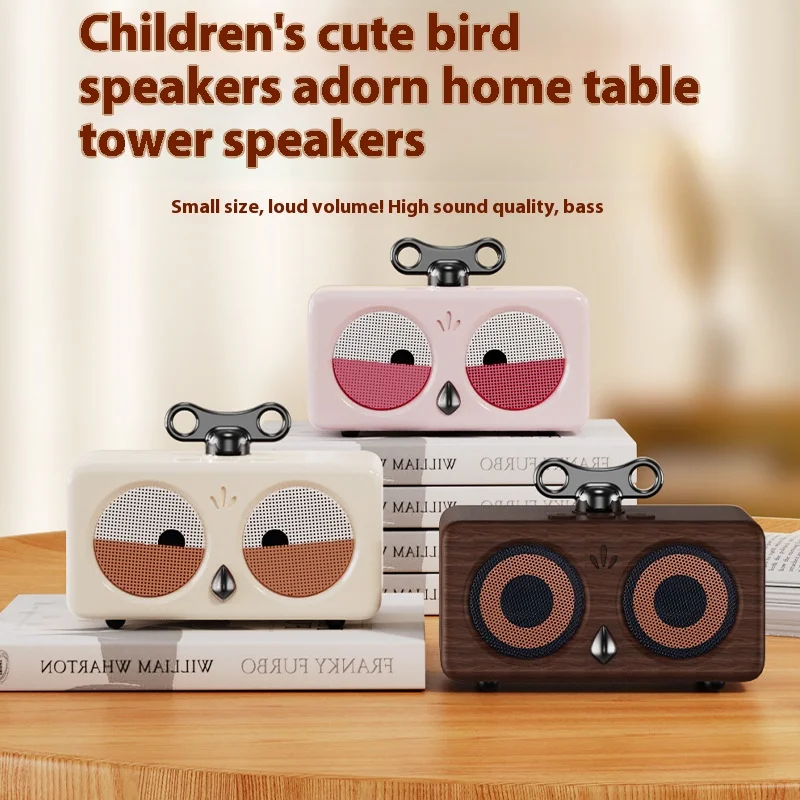 

New Small Bird Modeling Sound Box Wireless Bluetooth Speakers Home Stereo Large Volume High Sound Quality Car Computer Audio