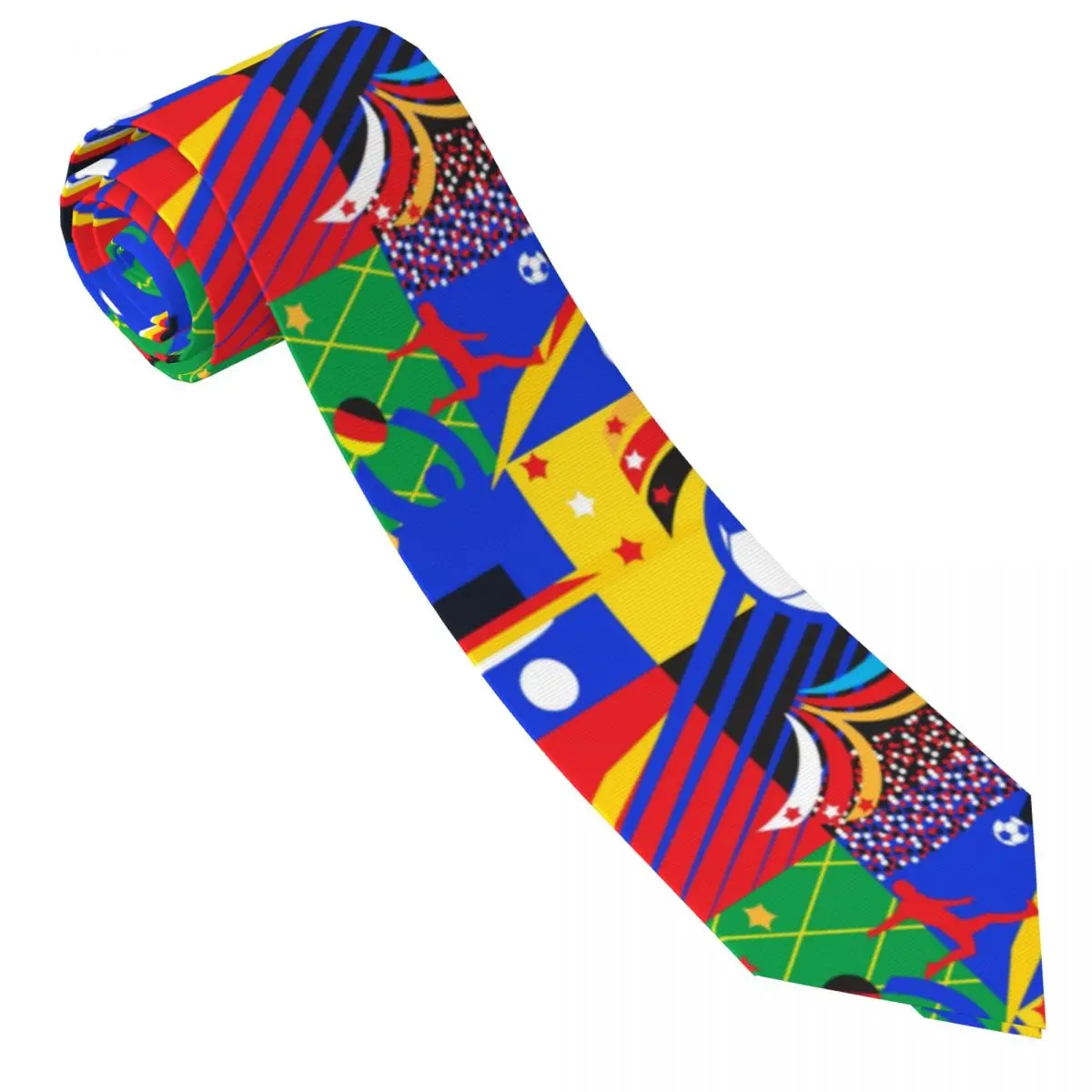 Soccer Ball Neckties Fashion Neck Ties for Men Accessories Gravatas Gift