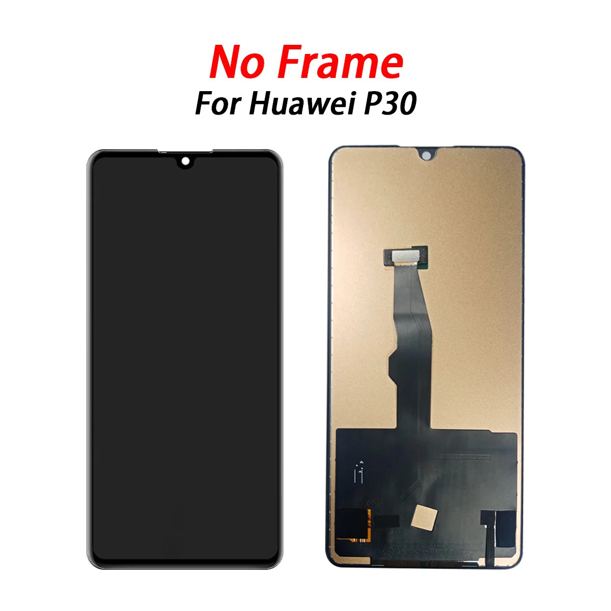 For HUAWEI P30 LCD Display With Frame Touch Screen For ELE-L29 ELE-L09 AL00 TL00 ELE-L04 Digitizer Assembly Replacement