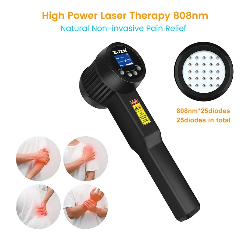 Deep Tissue Laser Treatment for Achilles Tendonitis Back Sore Releif Tissue Repair and Regeneration Continuous and Pulse Modes