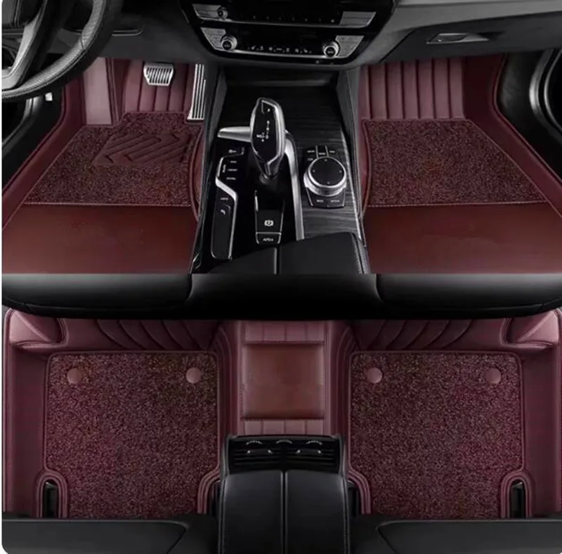 

Custom special car floor mats for BMW i4 2026-2022 Good quality rugs waterproof double layers carpets for i4 2025