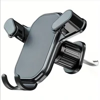 Car Phone Holder Car Air Vent Clip Mount Mobile Cell Stand Smartphone GPS Support For 4.7-6.7 Inch Mobile Devices 6