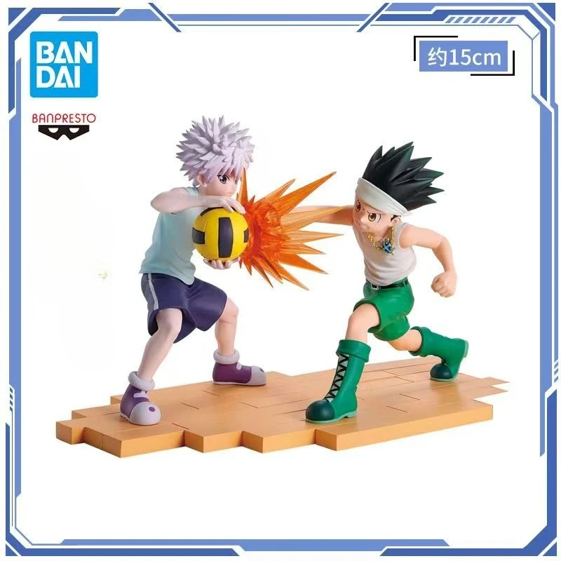 Figurine de collection en PVC Bandai Banpresto Hunter x Hunter HUNTER Gon Freecss Killua Zoldyck Hisoka Greed Island Prize