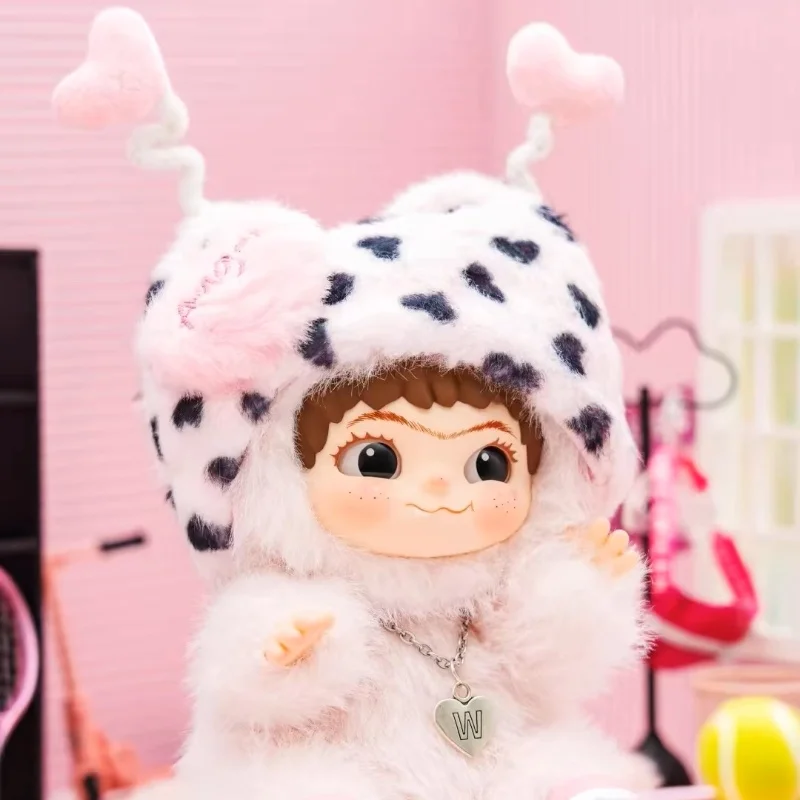 Figurka Akcji Wakuku Angel Series Różowy Anioł Miłości Lalka Model Ozdoba do Torby Zawieszka Kolekcja Zabawka Prezent dla Dziewczynki Dostępna od Ręki