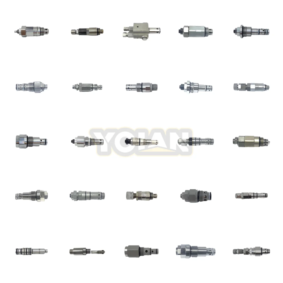 YOIAN 굴착기 기계 부품 굴착기 유압 제어 밸브 릴리프 밸브 116-3601 2111B-40184 for 200B E200B