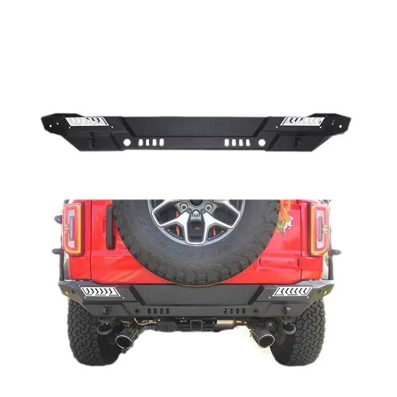 

Cross-Border Suitable for 21-24 Ford Bronco Rear Bar Crash Bumper, Liema Bronco Rear Bar