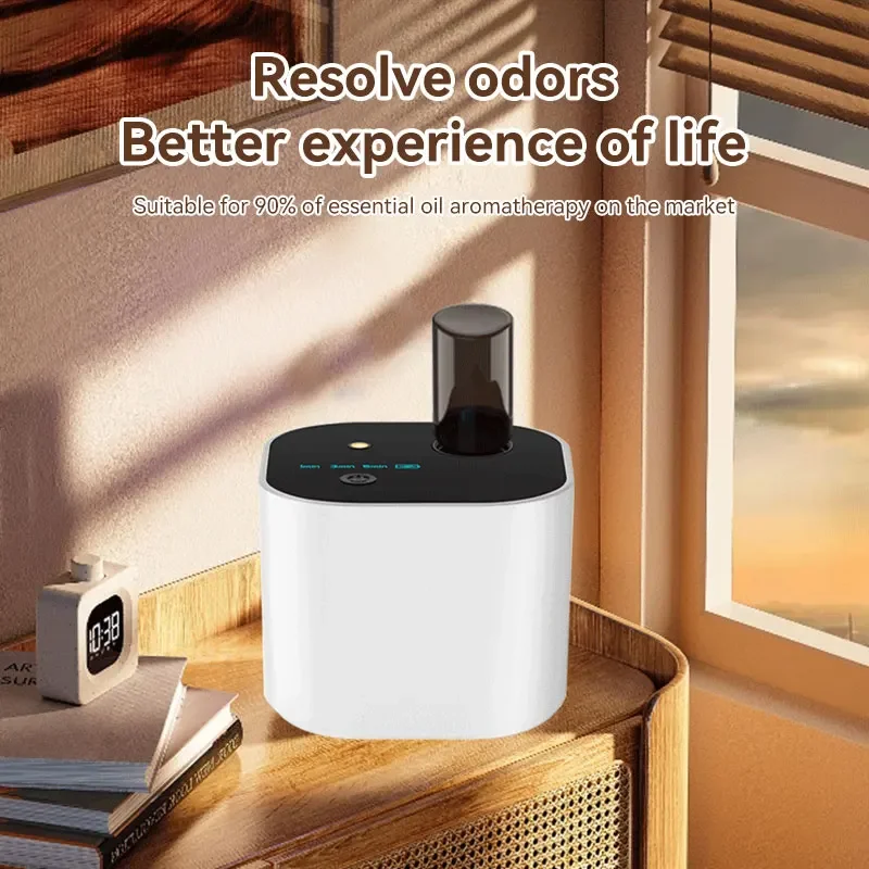 Waterless USB Rechargeable 2000mAh Home Nebulizer Heavy Fog Essential Oil Household Aroma Diffuser Innovation Appliances