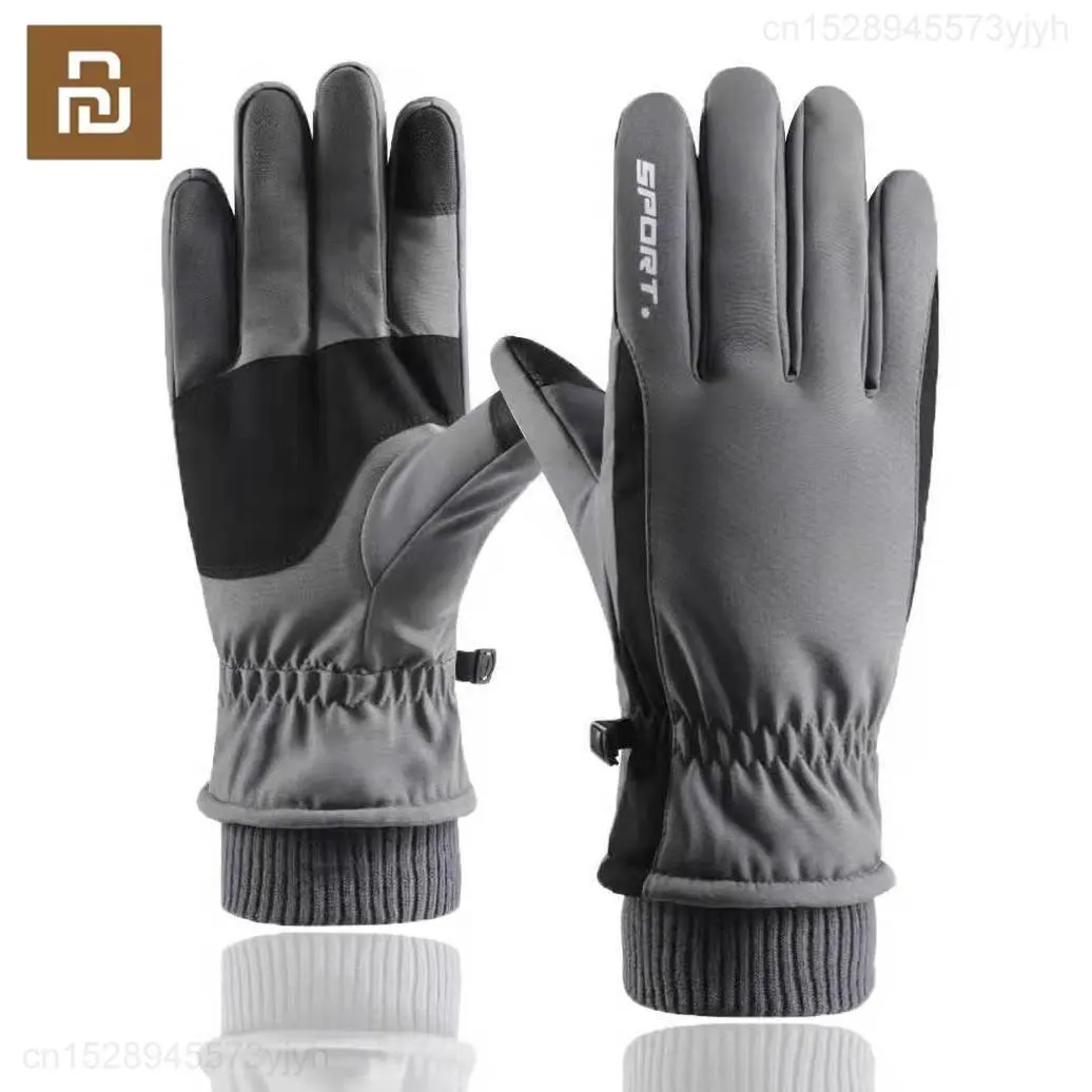 

Youpin Winter Warm Gloves Snowboarding Ski Touch-Screen Gloves Men Women Snow Mittens Waterproof Skiing Breathable Motorcycle