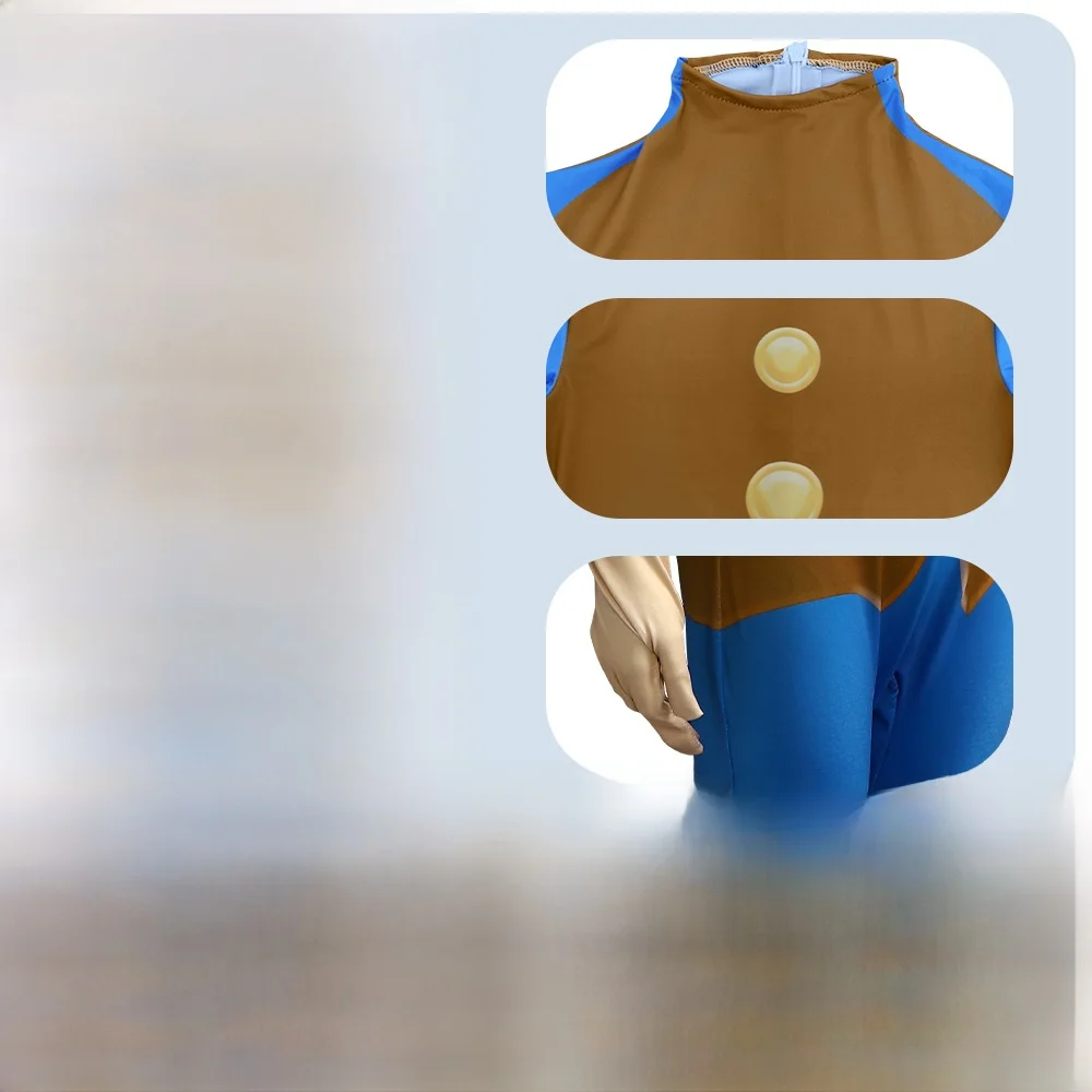 Biancaneve e i sette nani Costume cosplay loween Gioco di ruolo Vestito da spettacolo di danza Fibra di poliestere 00% Fas da donna...