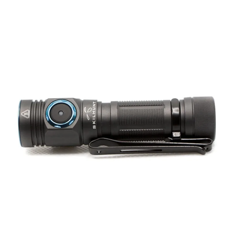 Imagem -03 - Skilhunt-lanterna Compact Edc Versão Alta Cri Bateria 14500 Led Lh351d M150 v3 5000k 600 Lumens